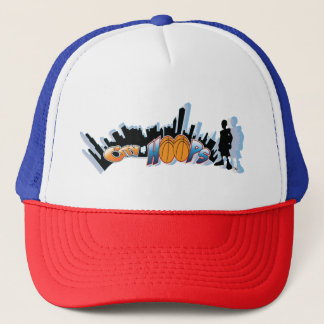 Casquette Ville De Hoops Trucker chapeau