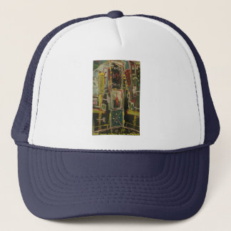 Casquette vin rouge Times Square