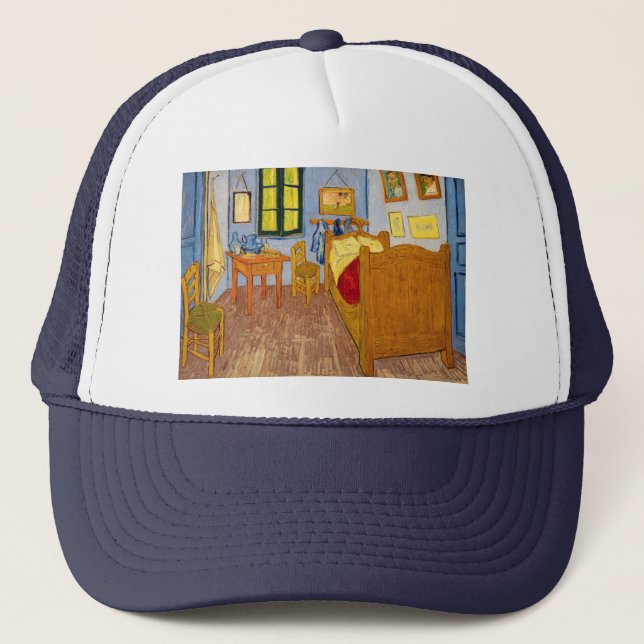 Casquette Vincent van Gogh - Chambre de Vincent à Arles (Devant)