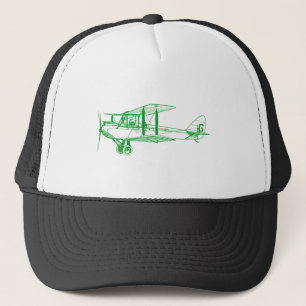 Casquette Vintage Biplane - Grass Green