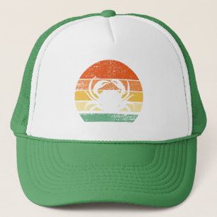 Casquette Vintage Crabe Lover Drôle Crabe Retro