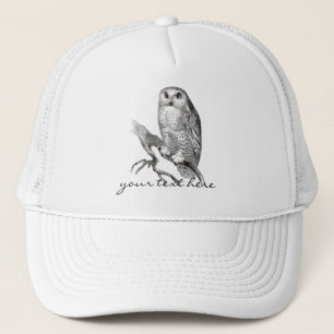 Casquette vintage de hibou de Milou