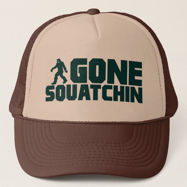 casquette vintage de SQUATCHIN ALLÉ par Bobo (Devant)
