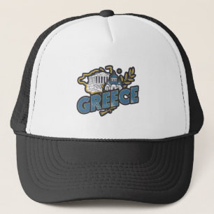 Casquette Vintage Élégant Grèce Europe Voyage Souvenir