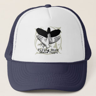 Casquette Vintage main de marionnette à l'ombre des oiseaux