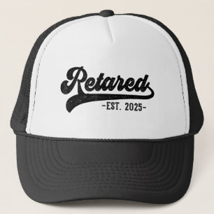 Casquette Vintage Retraité 2025 Retraite Hommes Femmes