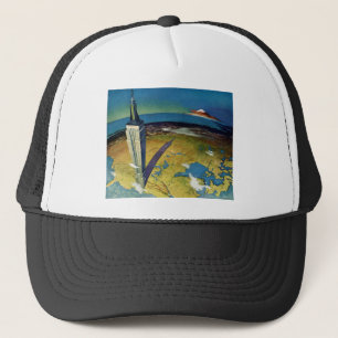Casquette Vintage voyage New York City Empire State Building
