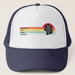 Casquette Vintages dames célèbres du RBG Ruth Bader Ginsbu