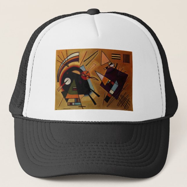 Casquette Violet noir Kandinsky (Devant)