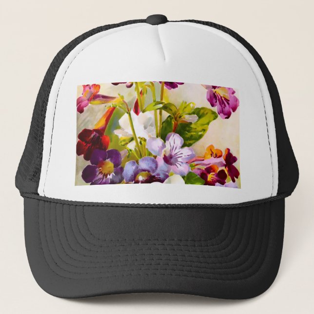 Casquette Violets (Devant)