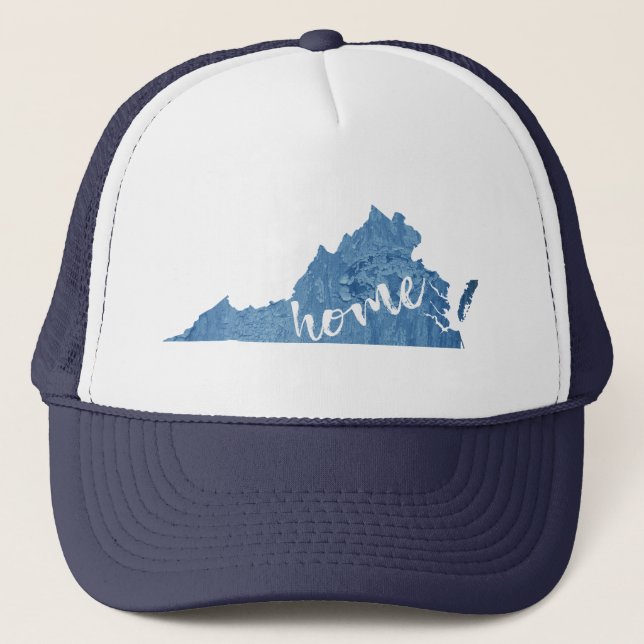 Casquette Virginia Home Wood Grain (Devant)