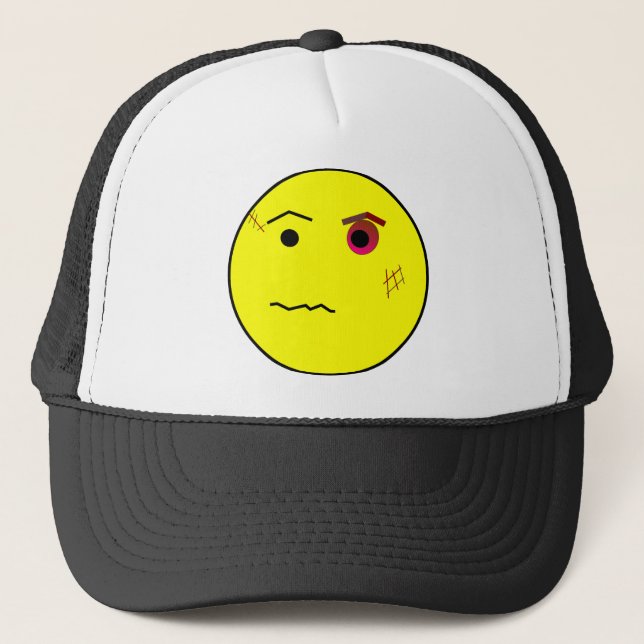 Casquette Visage blessé (Devant)