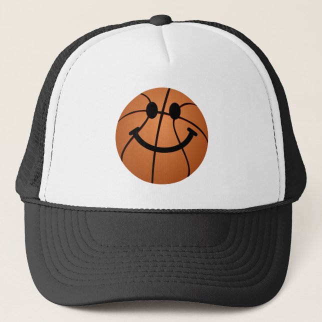 Casquette Visage de basket-ball (Devant)