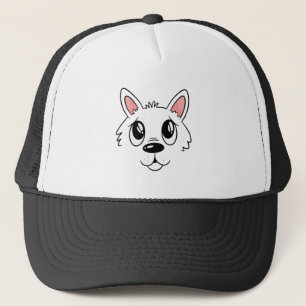 Casquette Visage de Chien Heureux