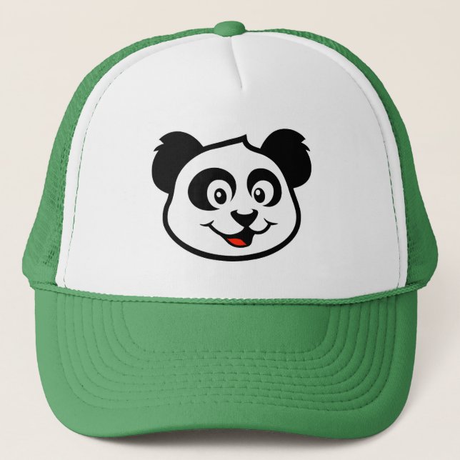 Casquette Visage mignon de panda (Devant)
