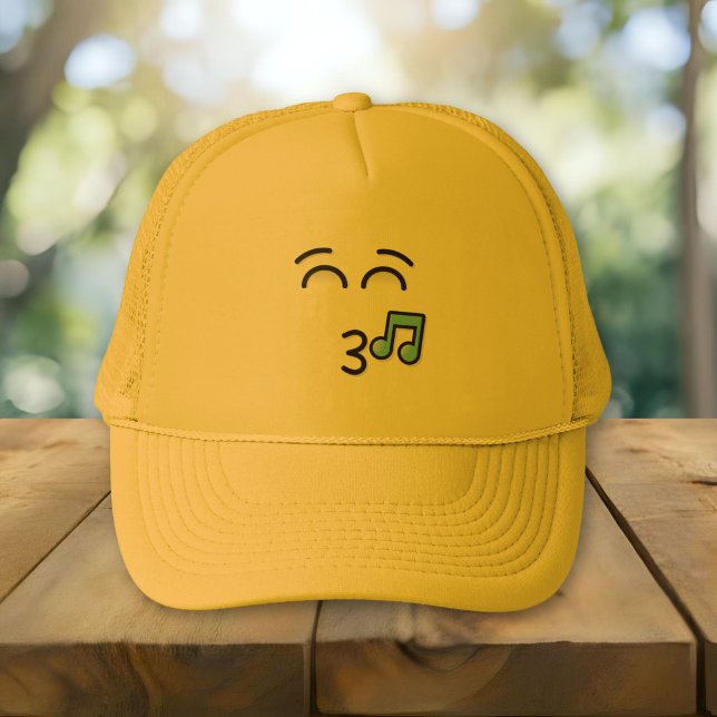 Casquette Visage Siffleur aux Yeux Sourires (Créateur téléchargé)