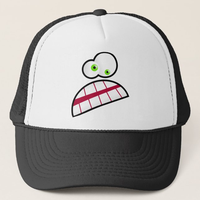 Casquette Visage soumis à une contrainte (Devant)