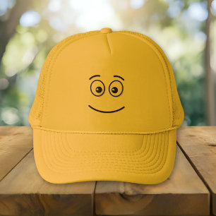 Casquette Visage Souriant aux Yeux Ouverts