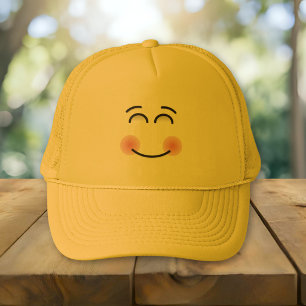 Casquette Visage Souriant aux Yeux Souriants