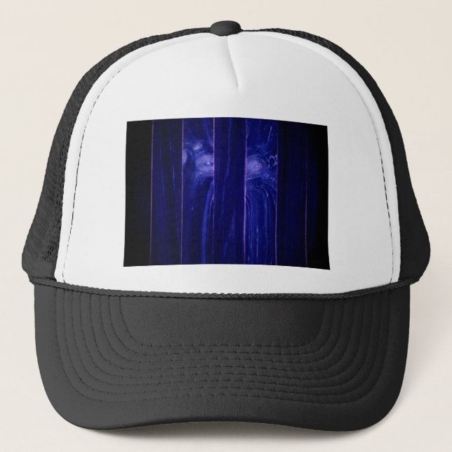 Casquette Visage Yeti en bois (Devant)