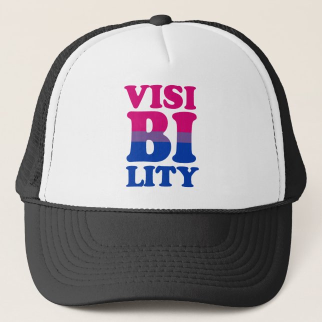 Casquette Visibilité bisexuelle (Devant)