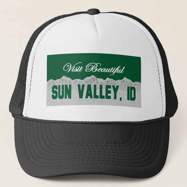 Casquette Visite beau Sun Valley, Idaho (Devant)