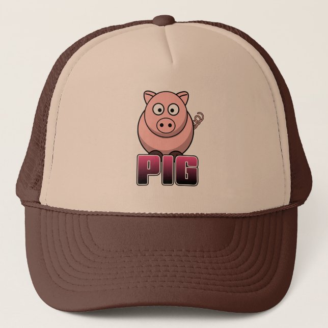 Casquette Vitesse de PORC (Devant)