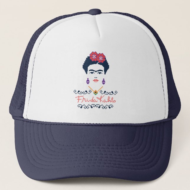 Casquette Vivats Mexique de Frida Kahlo | (Devant)