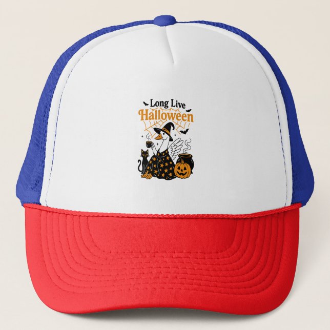 Casquette Vive Halloween Goose Witch (Devant)