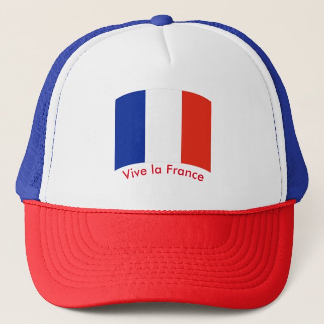 Casquette Vive la France (Devant)