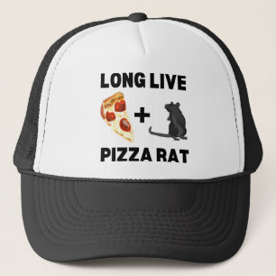 Casquette Vive Pizza Rat