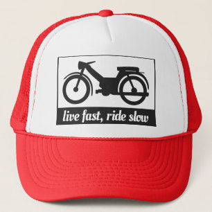 Casquette Vivent rapidement, le tour lent