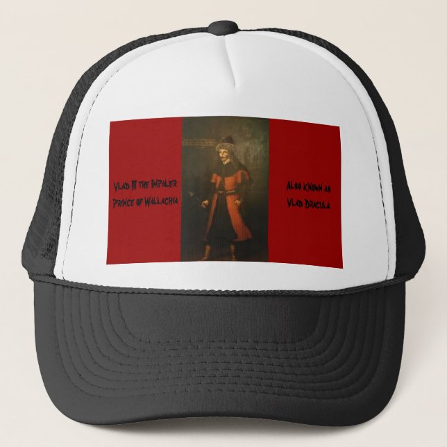 Casquette Vlad III l'Impaler (Devant)