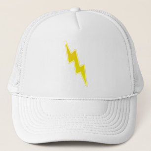 Casquette Vlan - boulon de foudre jaune