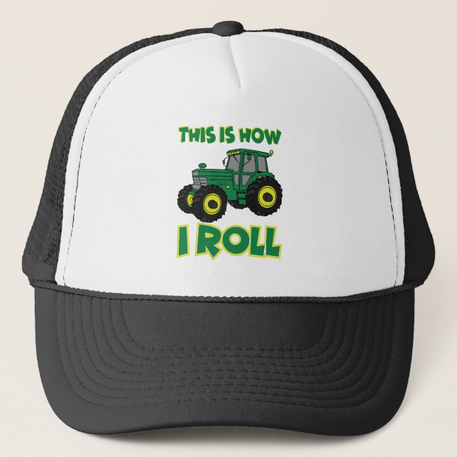 Casquette Voici comment je roule (Devant)
