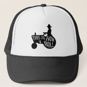 Casquette Voici comment je roule le style fermier