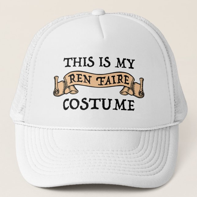 Casquette Voici Mon Costume Ren Faire (Devant)