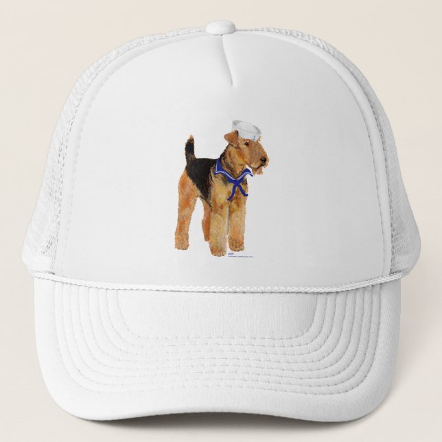 Casquette Voilier de chien salé (Devant)