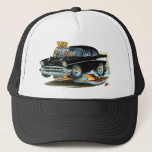Casquette Voiture 1957 noire de Chevy 150-210