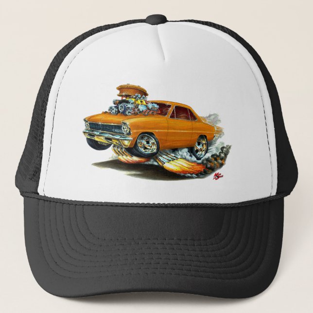 Casquette Voiture 1966-67 d'orange de nova (Devant)