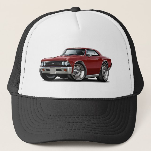 Casquette Voiture 1966 marron de Chevelle (Devant)
