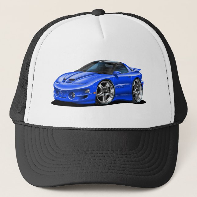 Casquette Voiture 1998-02 de bleu du transport AM (Devant)