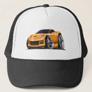 Casquette Voiture 2005-09 d'orange de Corvette