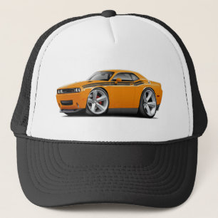 Casquette Voiture 2009-11 Orange-Noire du challengeur droite
