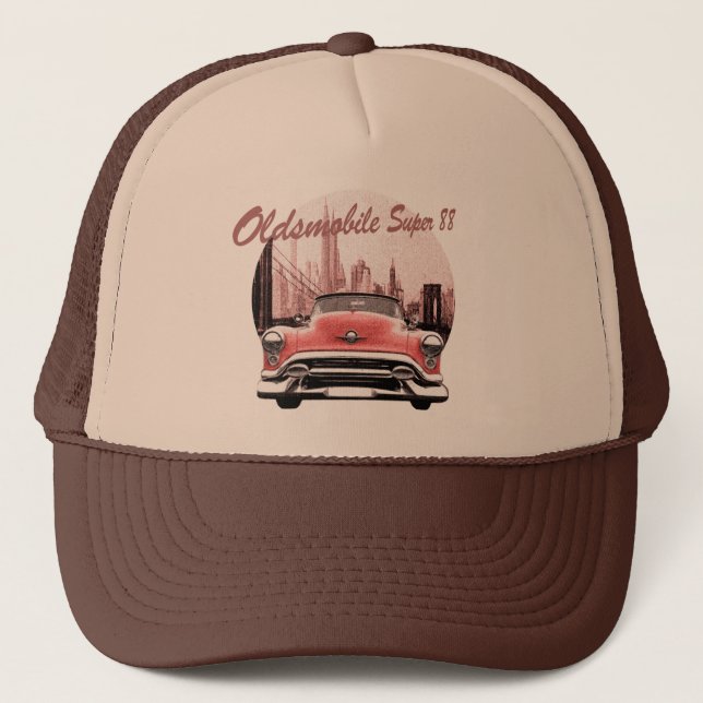 Casquette Voiture classique Oldsmobile 88 superbes (Devant)
