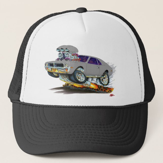 Casquette Voiture d'argent de javelot d'AMC (Devant)