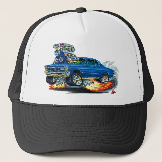 Casquette Voiture de bleu de 1965 GTO (Devant)