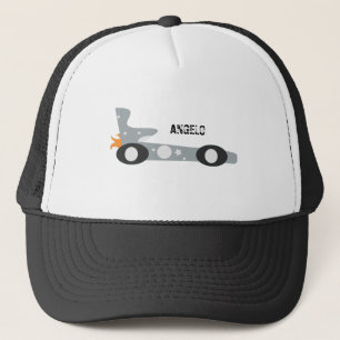 Casquette Voiture de course vintage Dusty Blue