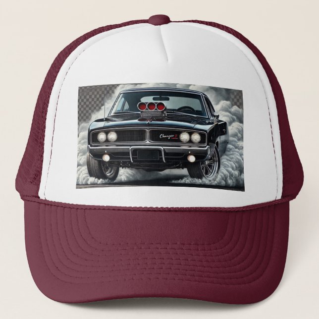 Casquette Voiture Musculaire surchargée (Devant)