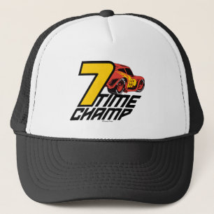 Casquette Voitures 3   Lightning McQueen - 7 Time Champ